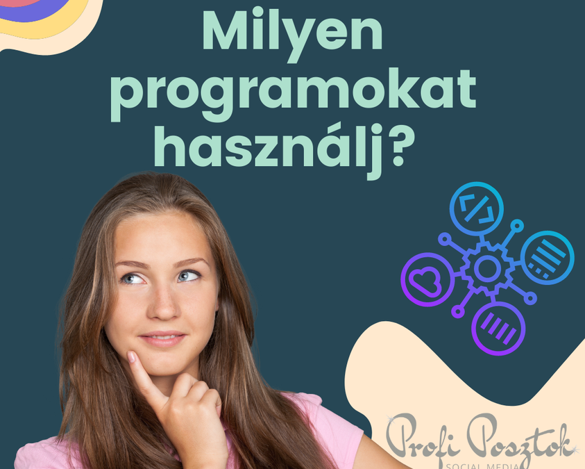 MIlyen programokra van szükséged az online megjelenéshez? &nbsp;(minimál-csomag!)